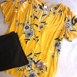 Old Navy Floral Shirt